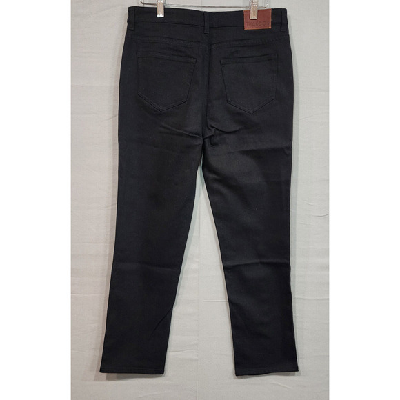 THAKOON Women's Classic‎ Cropped Jean Black Size 8 - NWOT - Picture 2 of 7